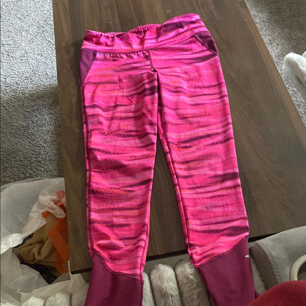Avia Pink Leggings Comfortable Stylish Bottoms